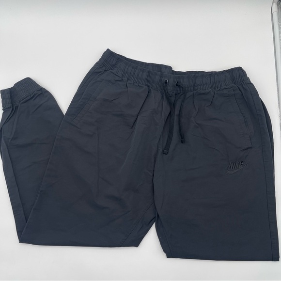 Nike Joggers Men’s XXL Lightweight Cotton Blend Athletic Pants Swoosh Dark Gray - Picture 3 of 13